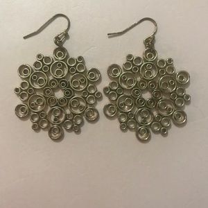 Vera Wang earrings - gold color not real gold